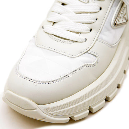 Prax 01 Re-Nylon ナイロン ホワイト 1E620N レディース 36.5サイズ スニーカー