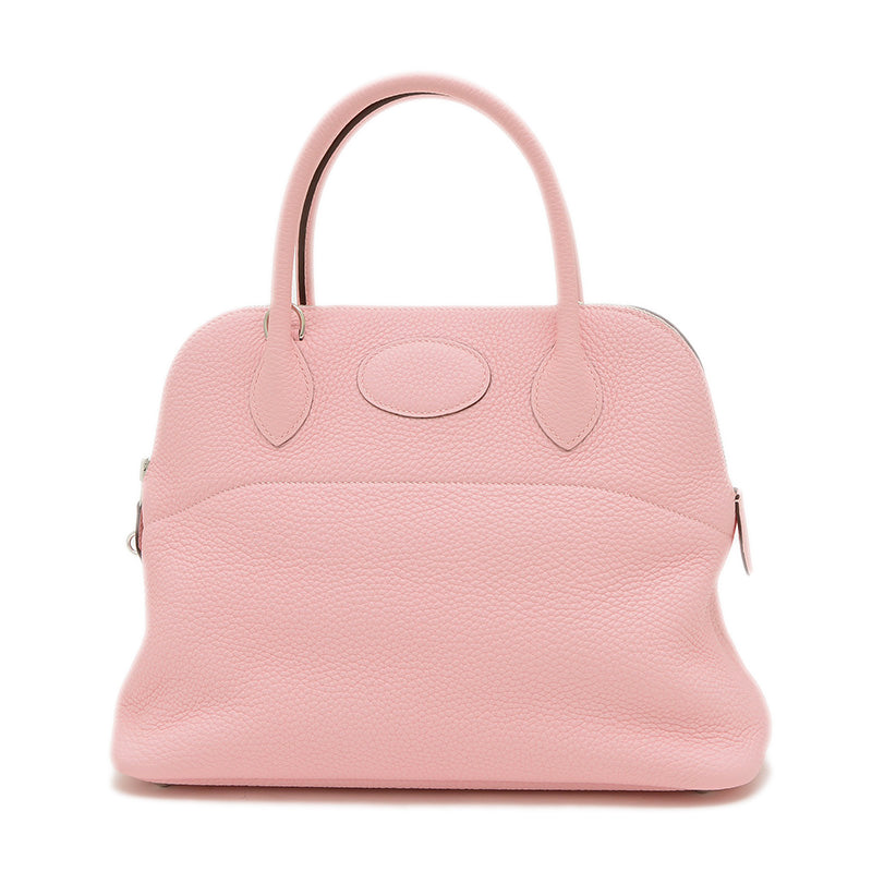 ボリード31 ヴェルソ トリヨン ローズサクラ/ナタ シルバー金具 Z刻印 ハンドバッグ