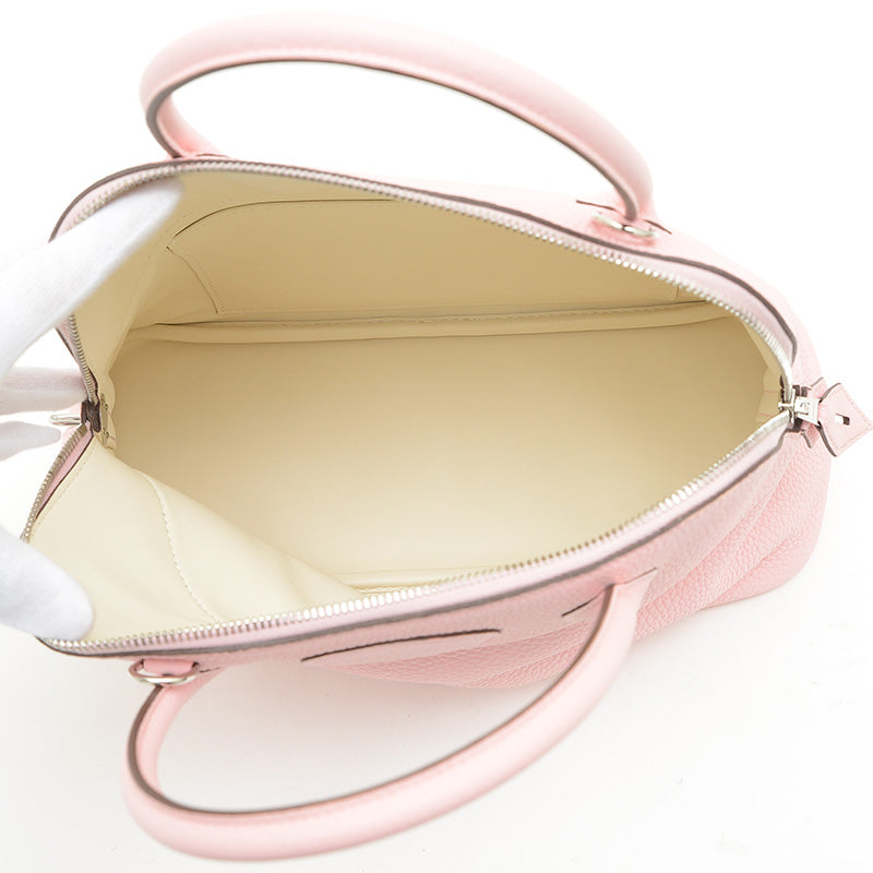 ボリード31 ヴェルソ トリヨン ローズサクラ/ナタ シルバー金具 Z刻印 ハンドバッグ