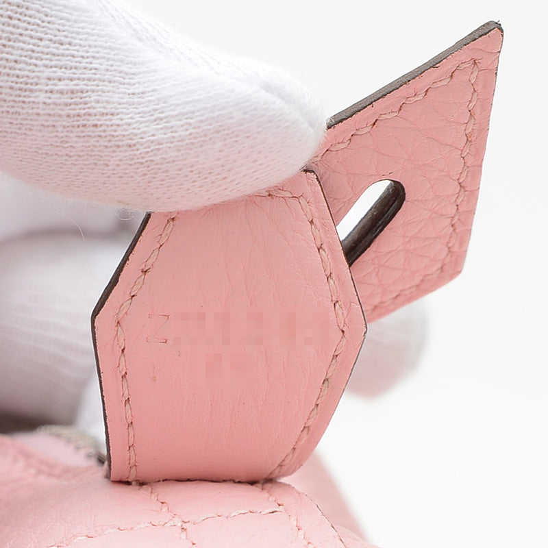 ボリード31 ヴェルソ トリヨン ローズサクラ/ナタ シルバー金具 Z刻印 ハンドバッグ