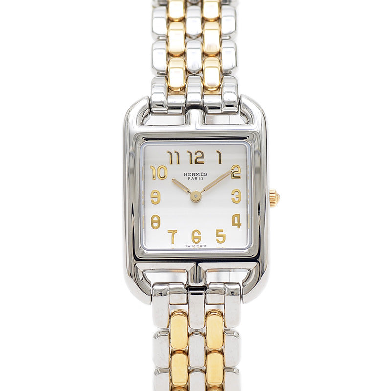 ケープコッド コンビ シルバー文字盤 SS/YG レディース クォーツ CC1.220 腕時計