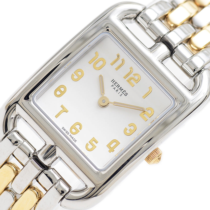 ケープコッド コンビ シルバー文字盤 SS/YG レディース クォーツ CC1.220 腕時計