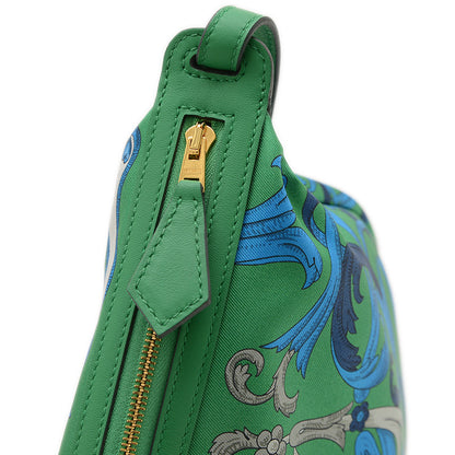 シュルソワ トゥー ゴー ショルダーバッグ シルク/スイフト グリーン/ブルー K刻印 ショルダーバッグ