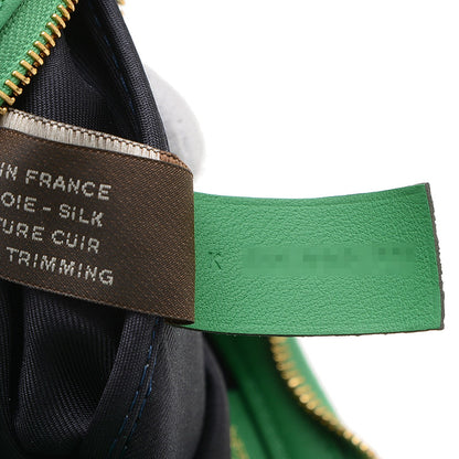 シュルソワ トゥー ゴー ショルダーバッグ シルク/スイフト グリーン/ブルー K刻印 ショルダーバッグ