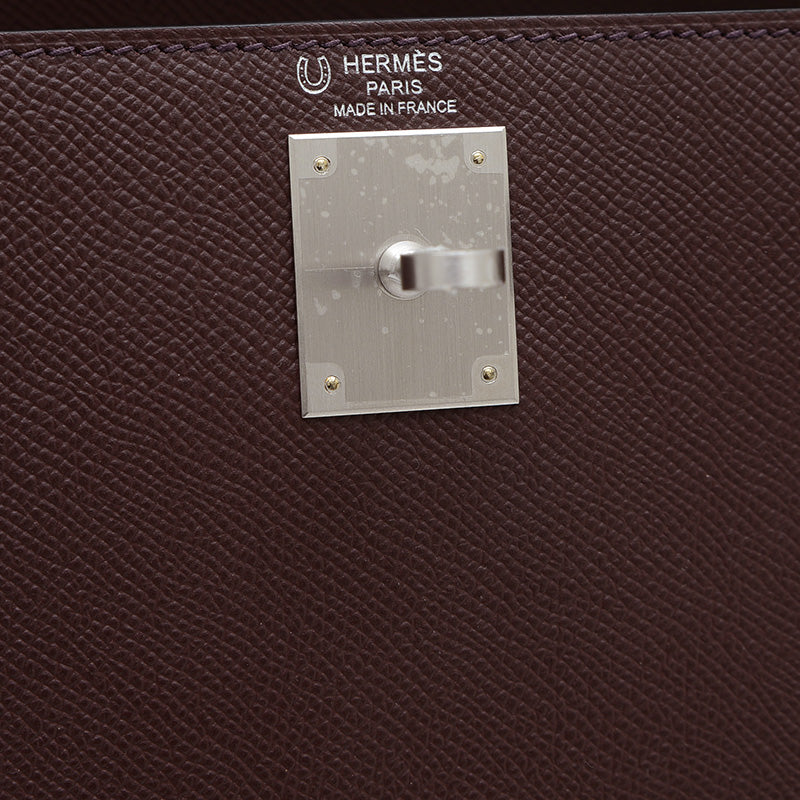 ケリー28 パーソナル エプソン ルージュセリエ/ローズメキシコ K刻印 ハンドバッグ