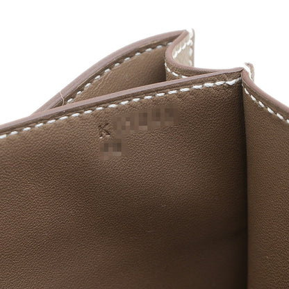 コンスタンス ミニ 18 ミロワール エプソン エトゥープ ゴールド金具 K刻印 ショルダーバッグ