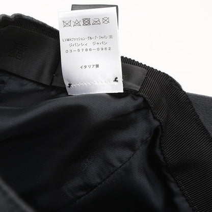 キャップ ロゴ コットン ブラック ユニセックス キャップ