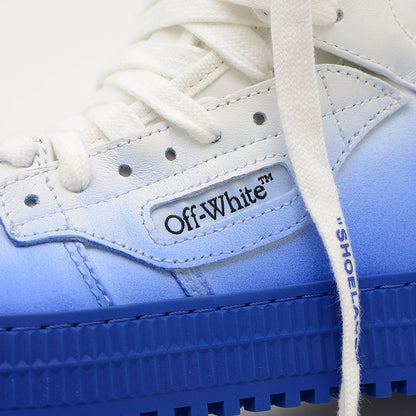 3.0 オフコート アニメーション スニーカー レザー ホワイト/ブルー メンズ #39 スニーカー