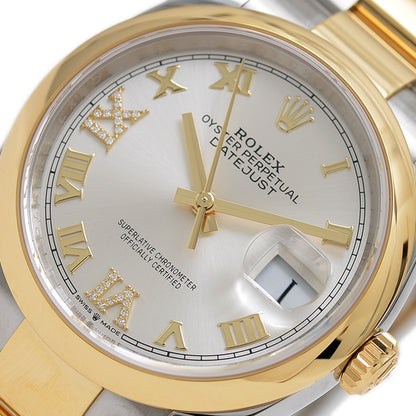 デイトジャスト36 K18YG/SS コンビ 126203 69ダイヤ メンズ 腕時計