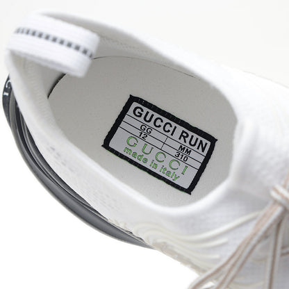 グッチラン スニーカー ナイロン ホワイト メンズ 721116 メンズ 12サイズ スニーカー