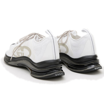 グッチラン スニーカー ナイロン ホワイト メンズ 721116 メンズ 13サイズ スニーカー