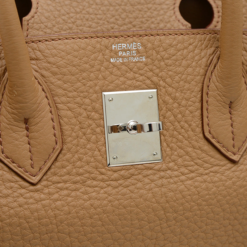 バーキン30 トゴ タバックキャメル シルバー金具 □M刻印 ハンドバッグ