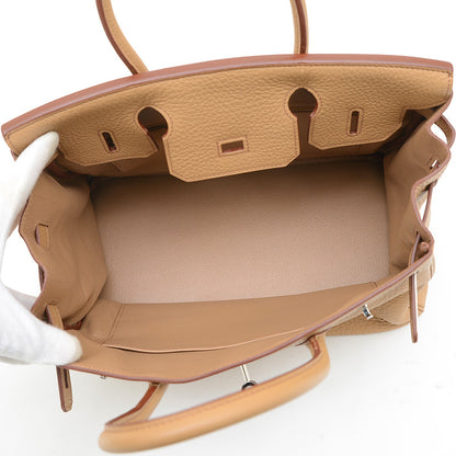 バーキン30 トゴ タバックキャメル シルバー金具 □M刻印 ハンドバッグ