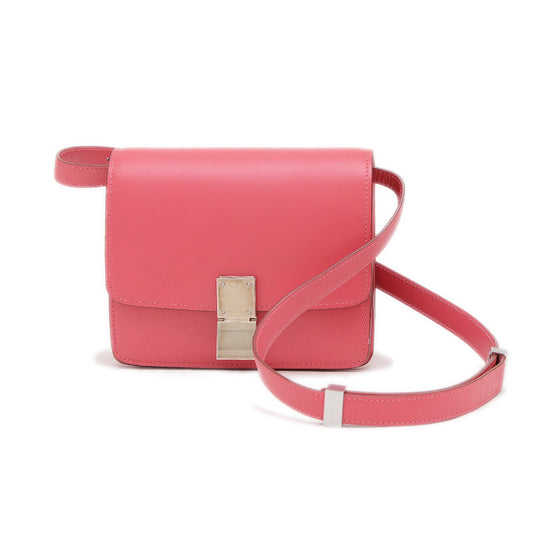 クラシックボックス スモール ショルダーバッグ レザー ピンク 189183 ショルダーバッグ