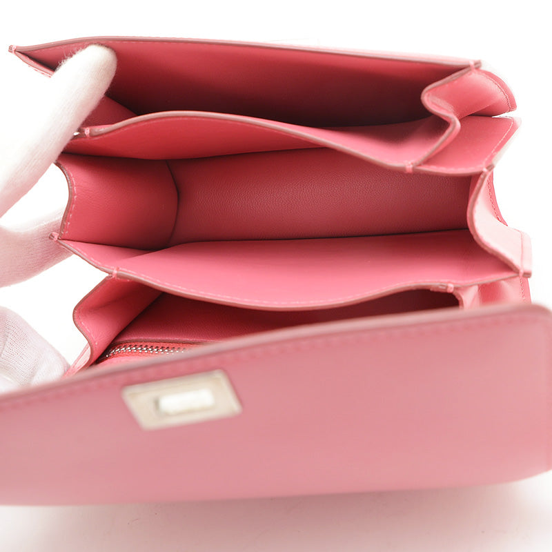 クラシックボックス スモール ショルダーバッグ レザー ピンク 189183 ショルダーバッグ