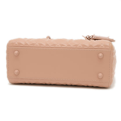 レディディオール カナージュ ミディアム 2WAYバッグ ベージュピンク ハンドバッグ