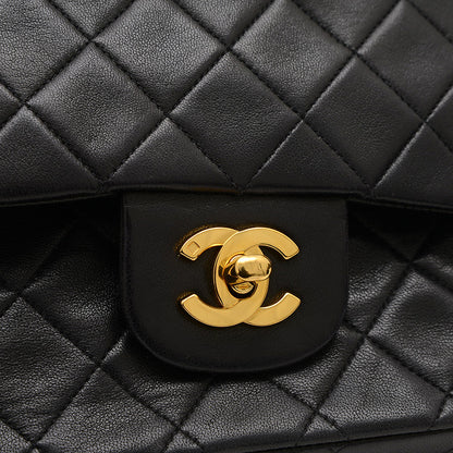 マトラッセ チェーンショルダーバッグ ラムスキン ブラック ゴールド金具 A01112 ショルダーバッグ