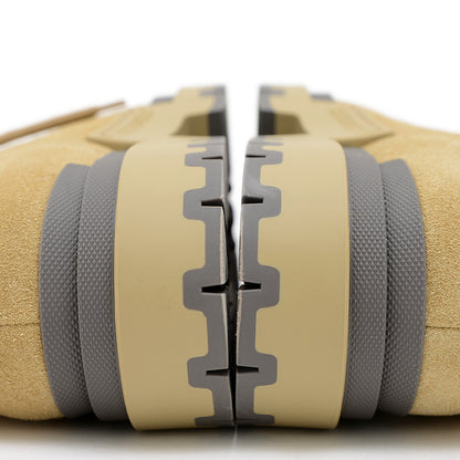 ショートブーツ リミット ヴォーヴェロア/カーフ ベージュ アルバートル ブーツ