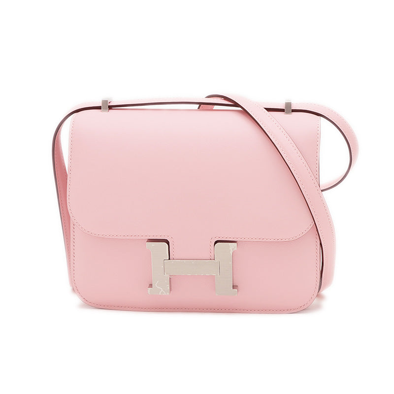 コンスタンス ミニ 18 ミロワール スイフト ローズサクラ マットシルバー金具 Ｋ刻印 ショルダーバッグ