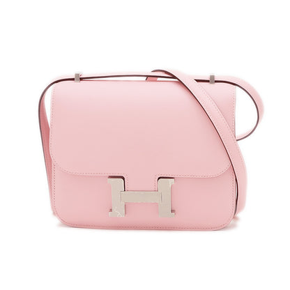 コンスタンス ミニ 18 ミロワール スイフト ローズサクラ マットシルバー金具 Ｋ刻印 ショルダーバッグ