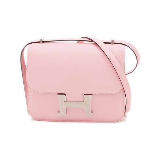 コンスタンス ミニ 18 ミロワール スイフト ローズサクラ マットシルバー金具 Ｋ刻印 ショルダーバッグ