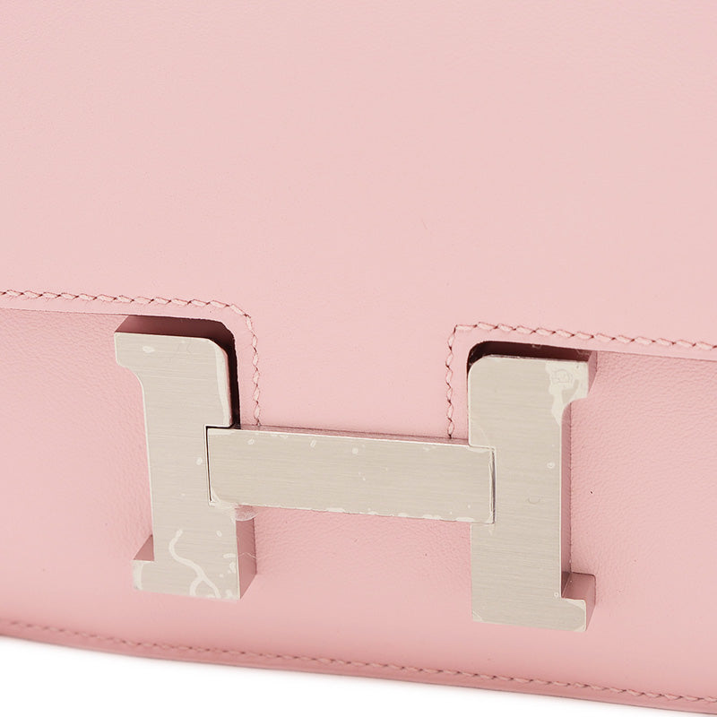 コンスタンス ミニ 18 ミロワール スイフト ローズサクラ マットシルバー金具 Ｋ刻印 ショルダーバッグ