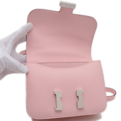 コンスタンス ミニ 18 ミロワール スイフト ローズサクラ マットシルバー金具 Ｋ刻印 ショルダーバッグ