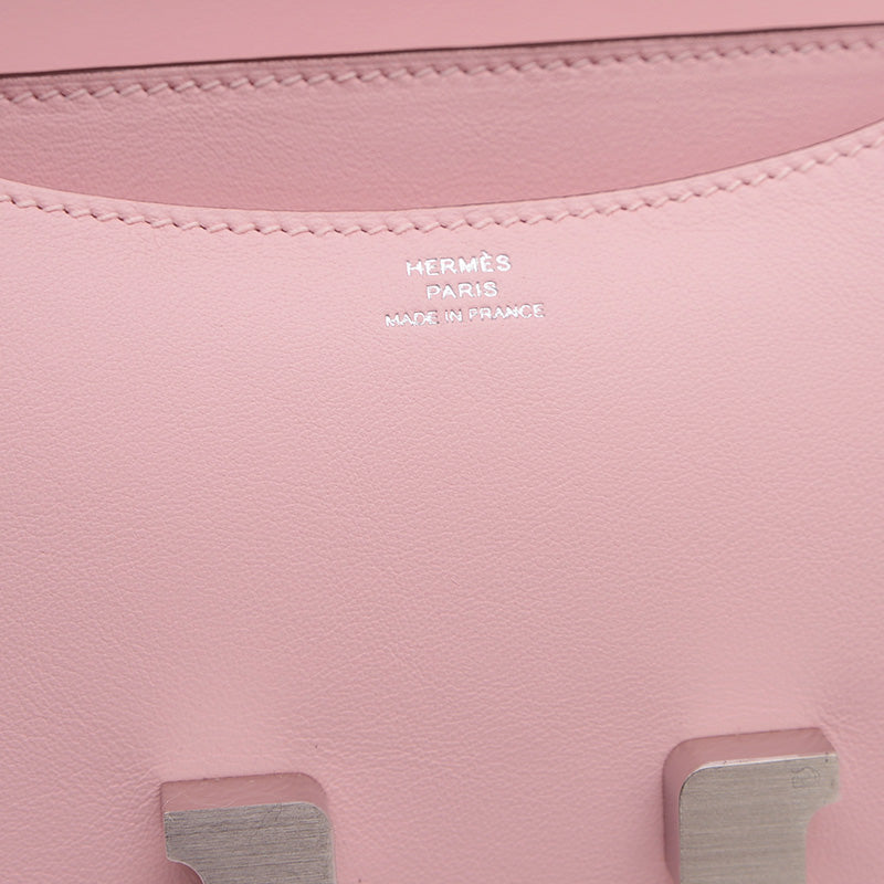 コンスタンス ミニ 18 ミロワール スイフト ローズサクラ マットシルバー金具 Ｋ刻印 ショルダーバッグ