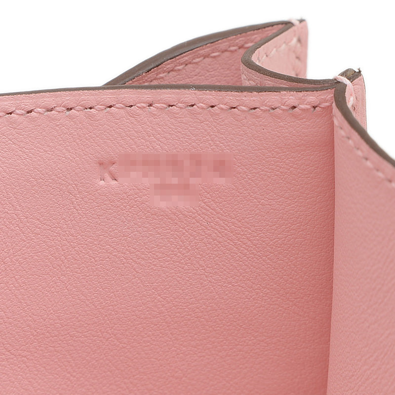 コンスタンス ミニ 18 ミロワール スイフト ローズサクラ マットシルバー金具 Ｋ刻印 ショルダーバッグ