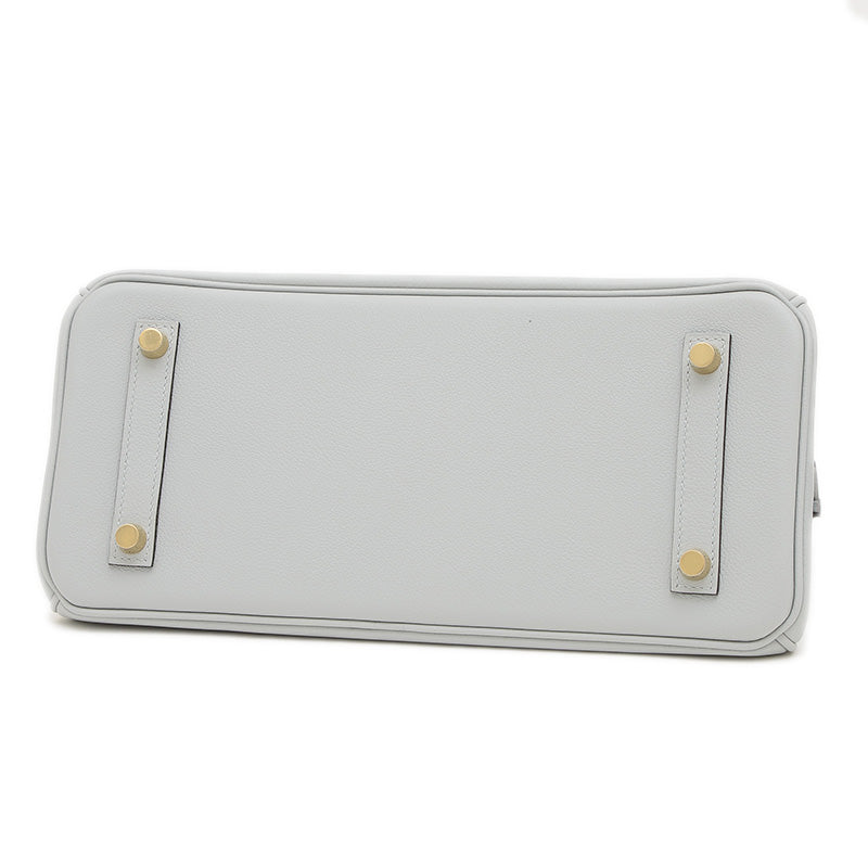 ショルダーバーキン29 エバーカラー ブルーグラシエ ゴールド金具 K刻印 ハンドバッグ