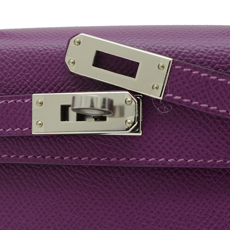 ケリーミニドゥ 2 エプソン アネモネ シルバー金具 D刻印 ハンドバッグ