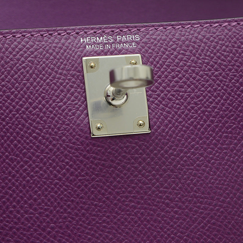 ケリーミニドゥ 2 エプソン アネモネ シルバー金具 D刻印 ハンドバッグ