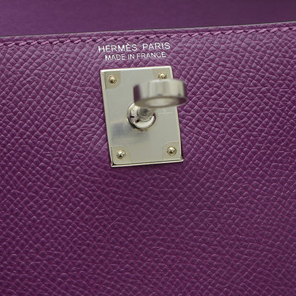 ケリーミニドゥ 2 エプソン アネモネ シルバー金具 D刻印 ハンドバッグ