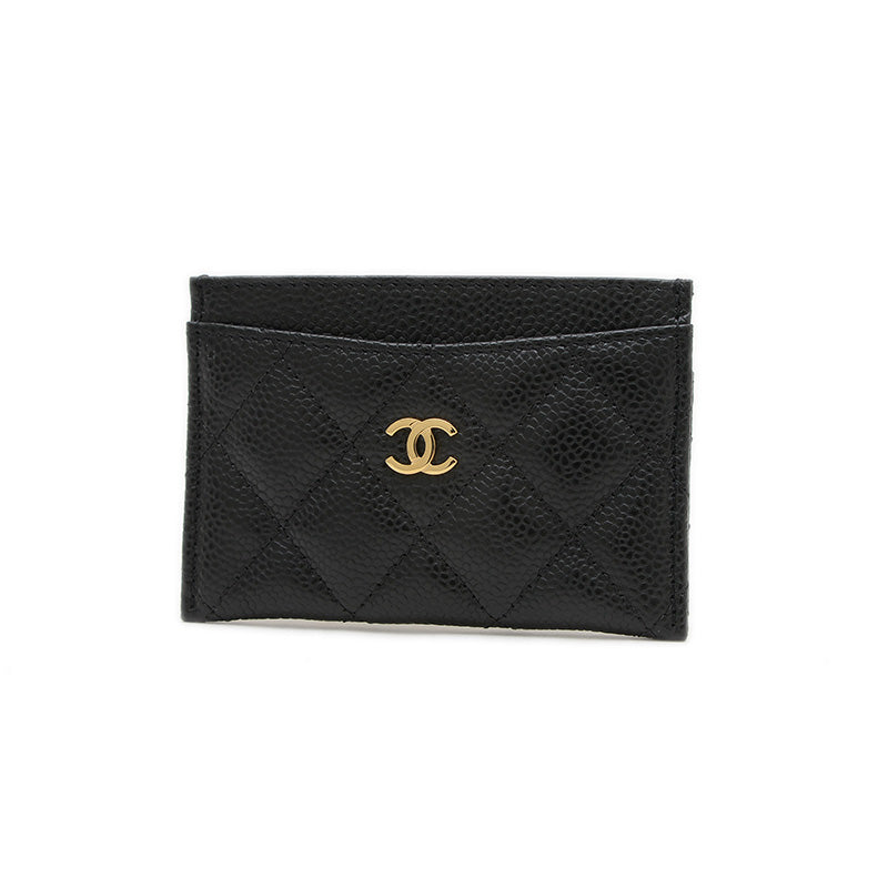 マトラッセ カードケース キャビアスキン ブラック AP0213 カードケース