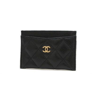 マトラッセ カードケース キャビアスキン ブラック AP0213 カードケース