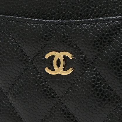 マトラッセ カードケース キャビアスキン ブラック AP0213 カードケース