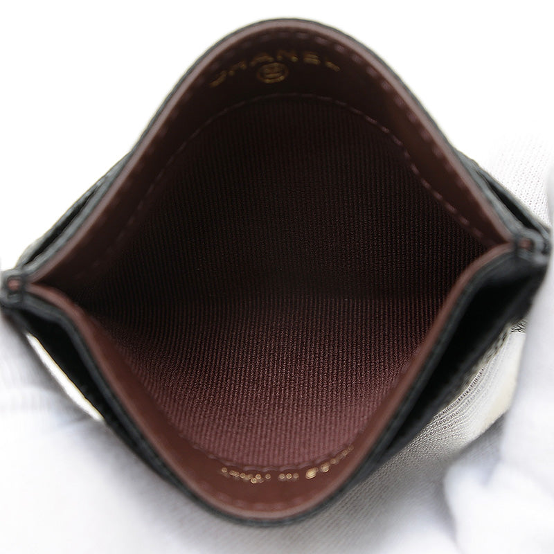 マトラッセ カードケース キャビアスキン ブラック AP0213 カードケース