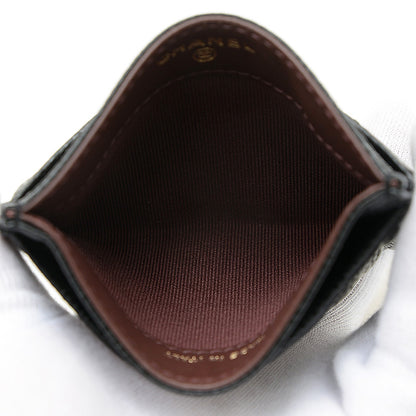 マトラッセ カードケース キャビアスキン ブラック AP0213 カードケース