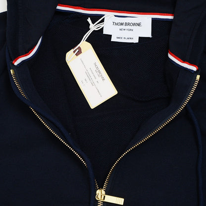 クラシック ループバック 4BAR ジップアップパーカー ネイビー メンズ 1サイズ パーカー