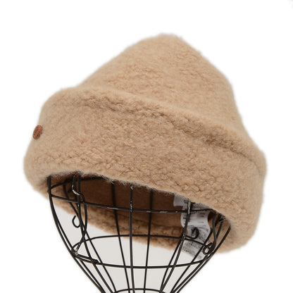 ジョイ ニット帽 カシミヤ混 ベージュ Mサイズ ニットキャップ