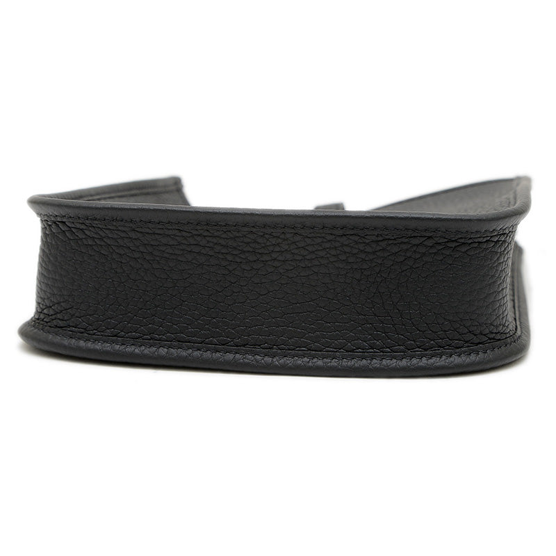 エブリンTPM トリヨン ブラック ゴールド金具 K刻印 ロングストラップ ショルダーバッグ