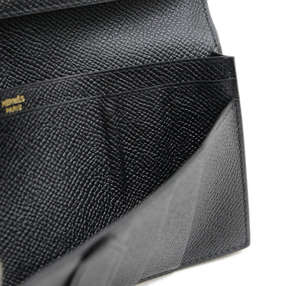 ベアンスフレ 長財布 エプソン ブラック ゴールド金具 D刻印 長財布