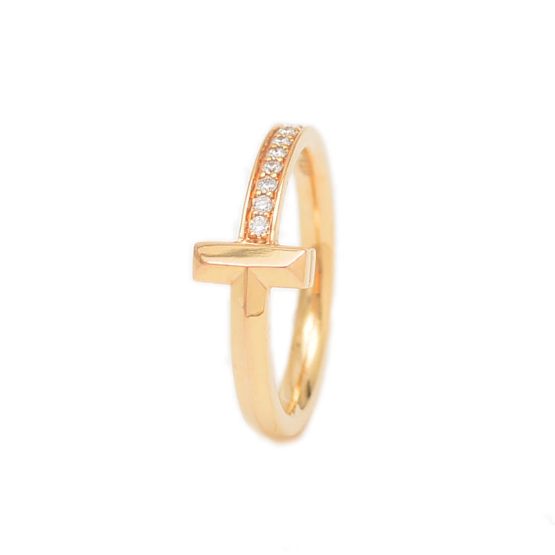 Tワン リング K18YG/ダイヤ #11号 リング・指輪