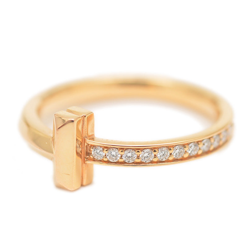 Tワン リング K18YG/ダイヤ #11号 リング・指輪