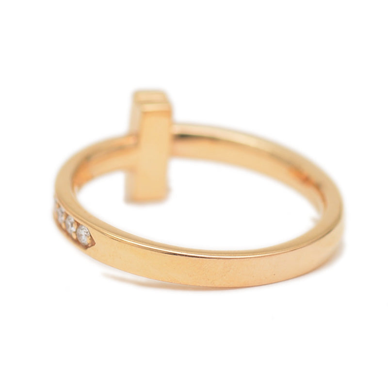 Tワン リング K18YG/ダイヤ #11号 リング・指輪