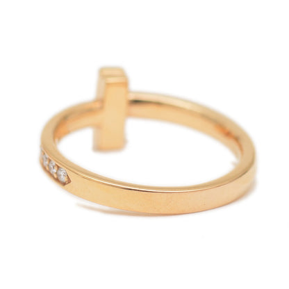 Tワン リング K18YG/ダイヤ #11号 リング・指輪