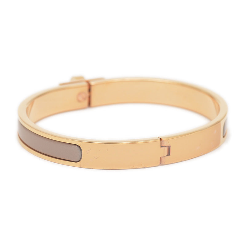ミニクリック ケリーPM バングル ベージュ/ゴールド バングル