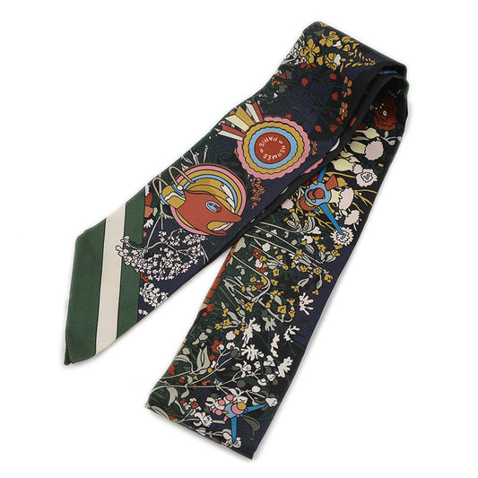 ツイリー ポニーピットストップ ヴェールロデン/ピンク/ブルー スカーフ