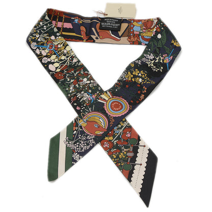 ツイリー ポニーピットストップ ヴェールロデン/ピンク/ブルー スカーフ