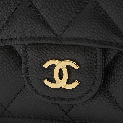 マトラッセ 三つ折り財布 キャビアスキン シルバー金具 AP0230 三つ折り財布